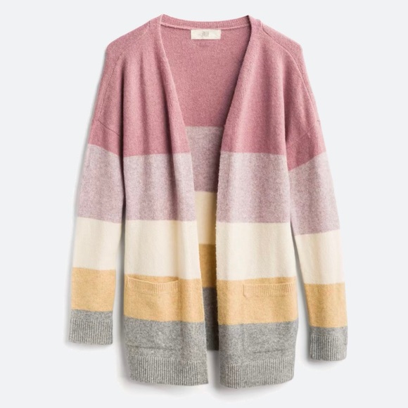 Pinque Sweaters - Stitch Fix Pinque Barras Two Pocket ColorBlock Cardigan
